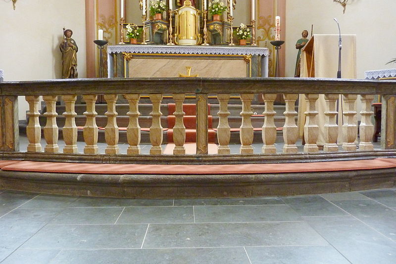 altar rail